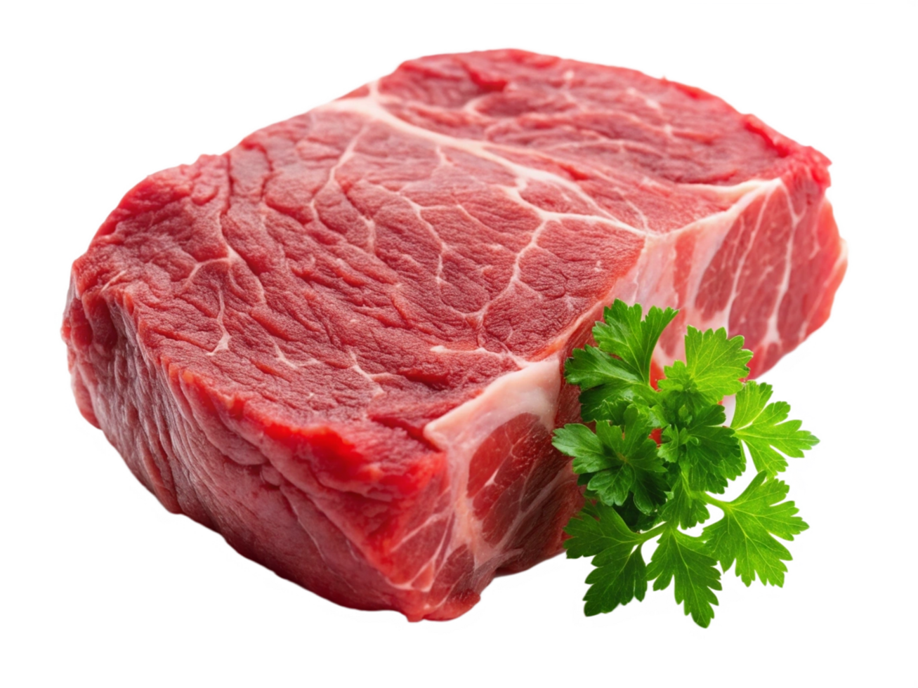 High Quality Realistic Fresh Raw Meat Isolated on Transparent Background png