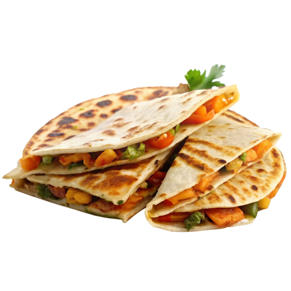 Traditional High Quality Mexican Food Isolated on Transparent Background png