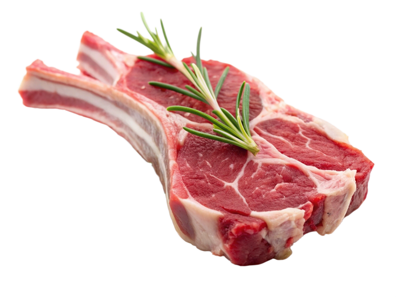 High Quality Realistic Fresh Raw Meat Isolated on Transparent Background png