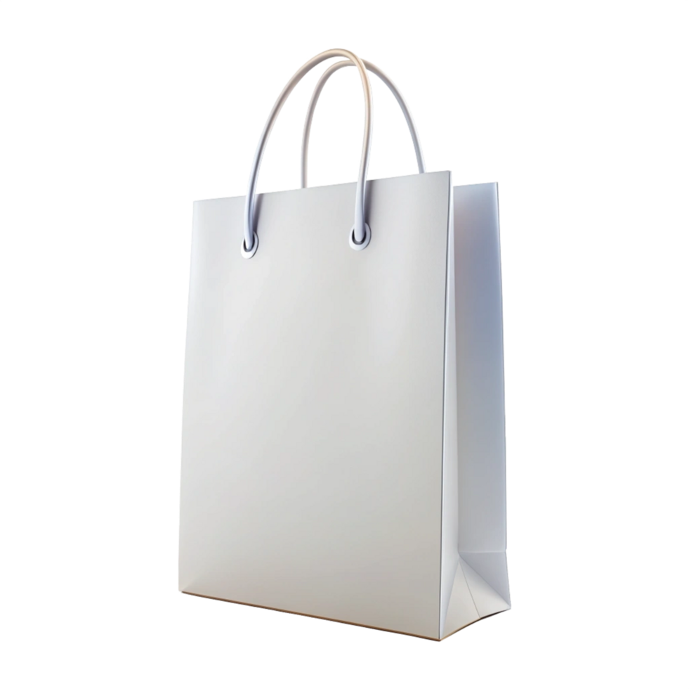 High Quality Realistic Bag Isolated on Transparent Background For Mockup png