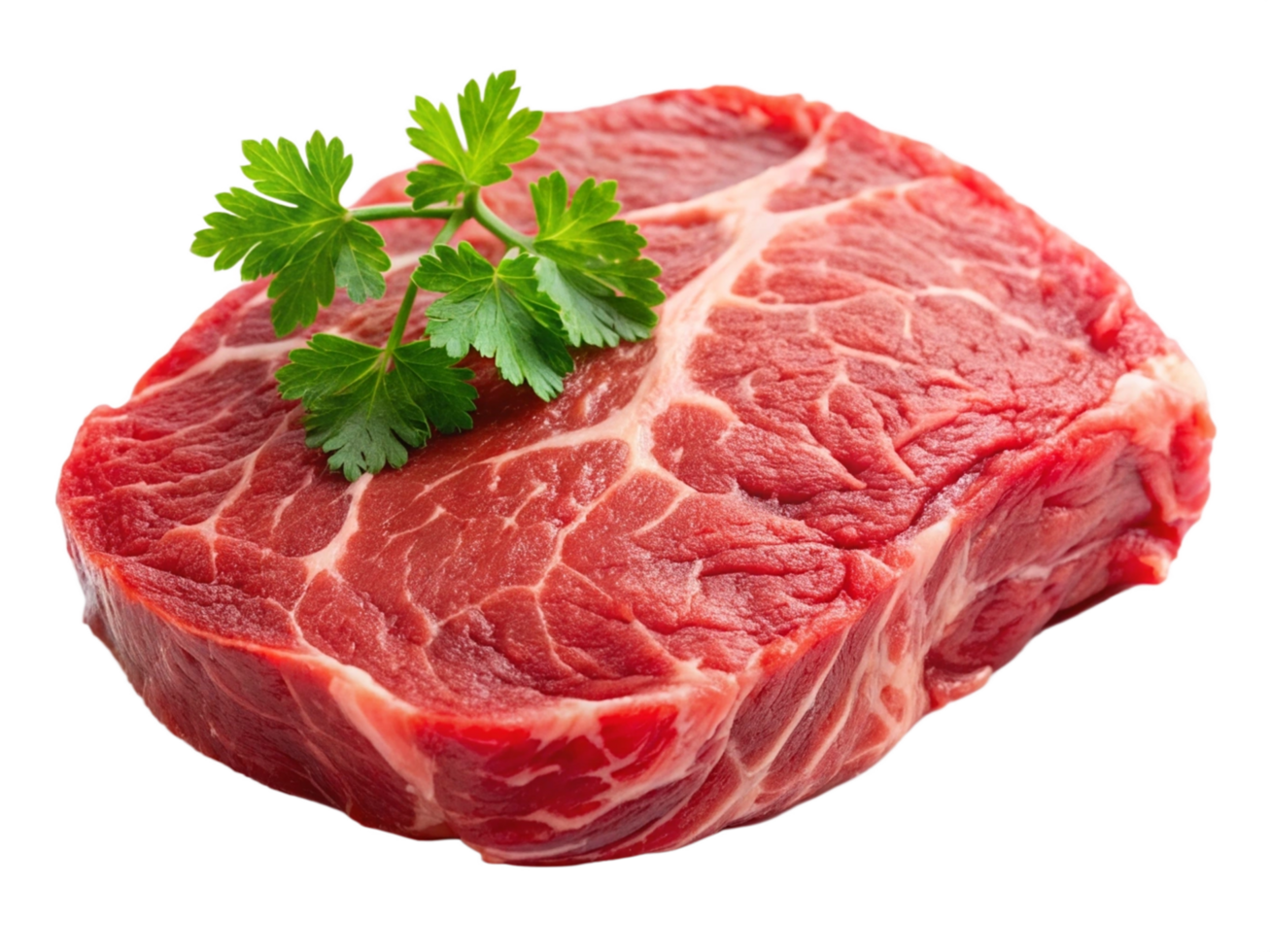 High Quality Realistic Fresh Raw Meat Isolated on Transparent Background png