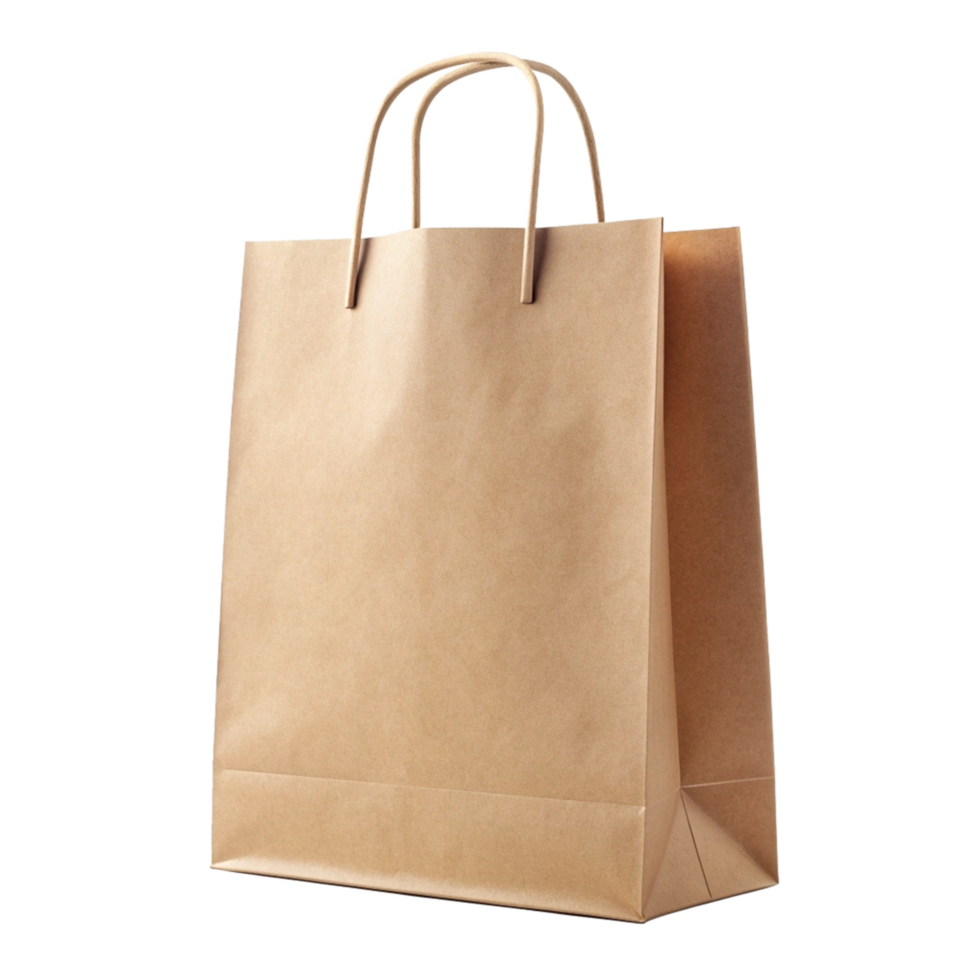 High Quality Realistic Bag Isolated on Transparent Background For Mockup png