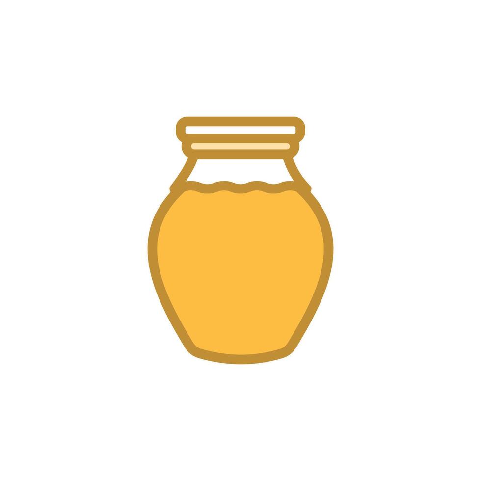 jar icon design template elegant style vector