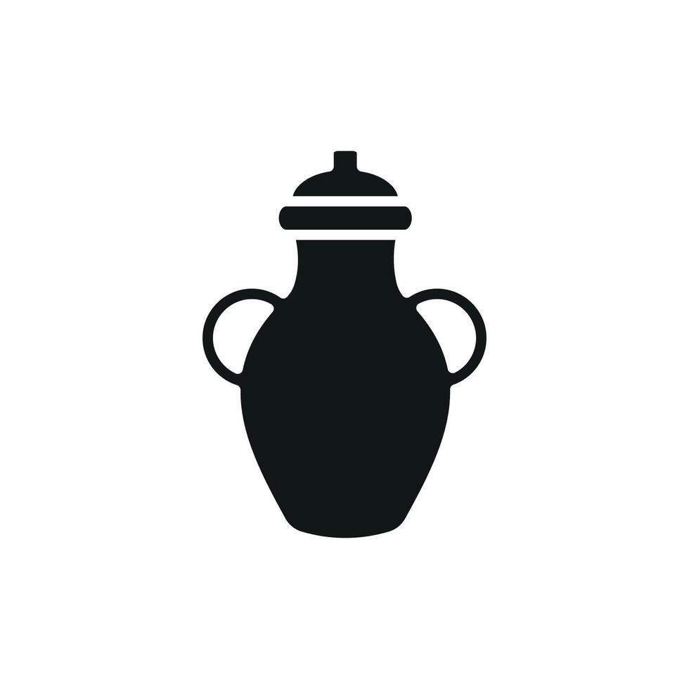 jar icon design template elegant style vector