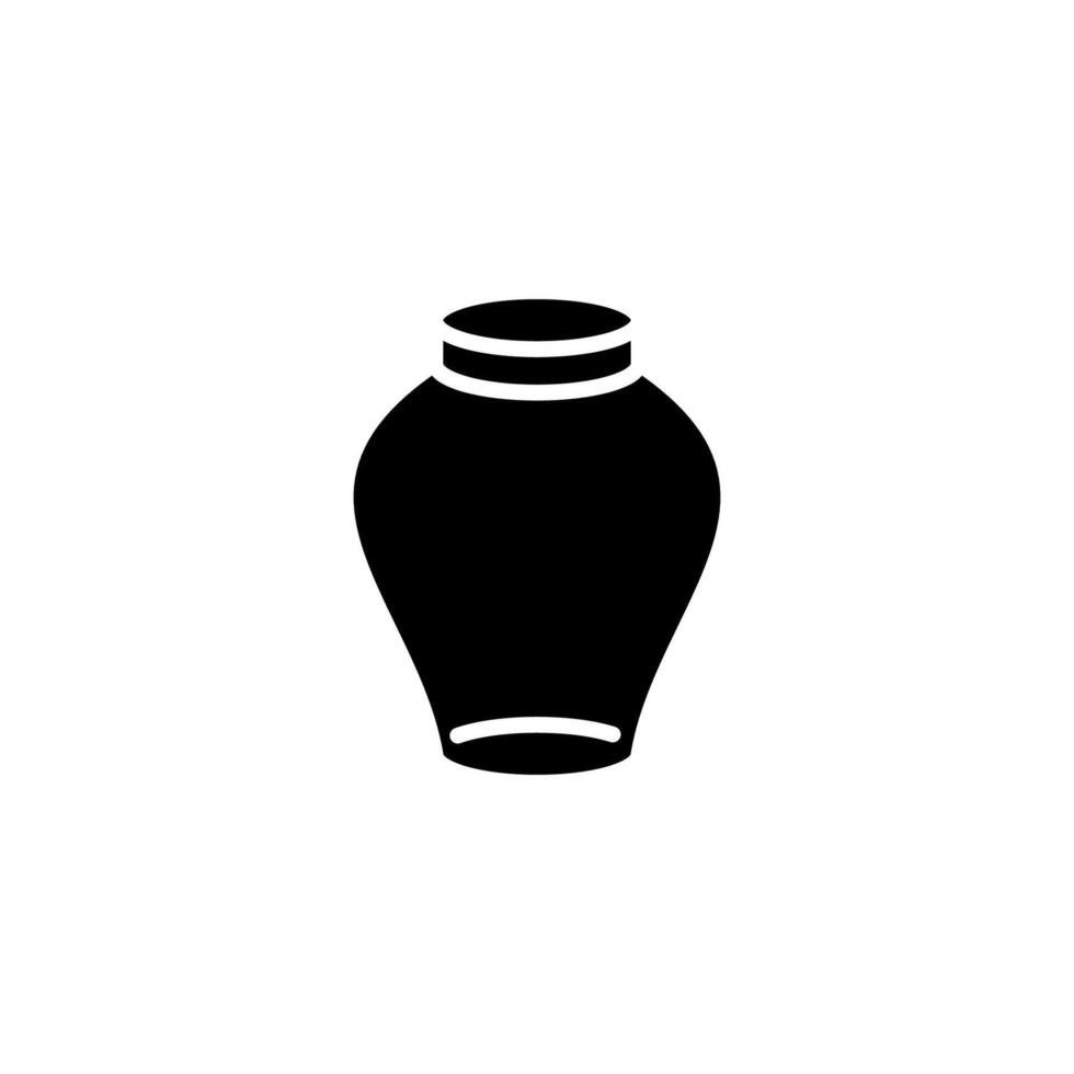 jar icon design template elegant style vector