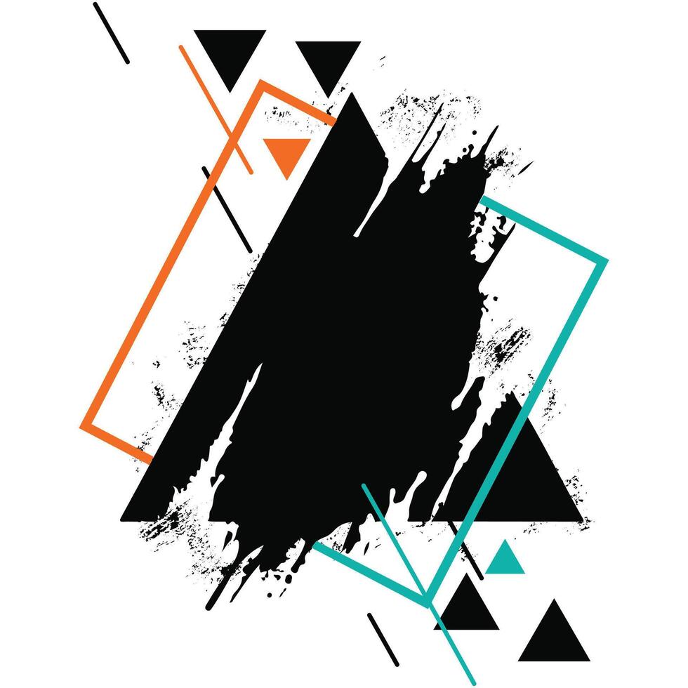 brush strock, grunge paint Background01 vector
