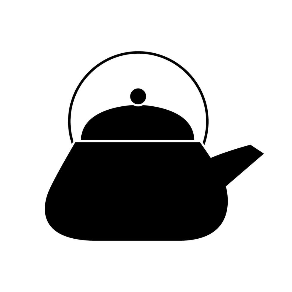 Kettle icon . Teapot illustration sign. Pot symbol. Teakettle logo. vector