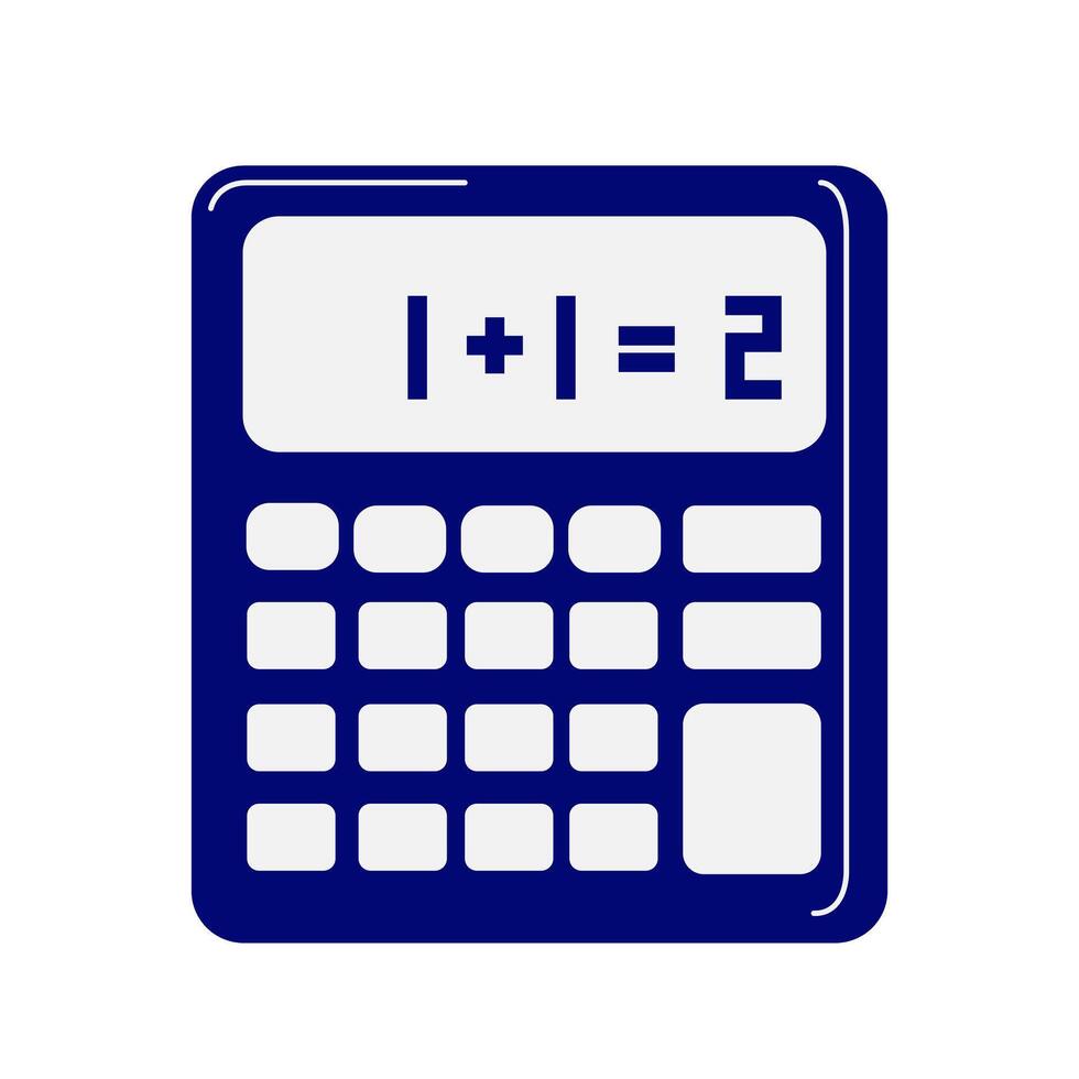 calculator icon design vector