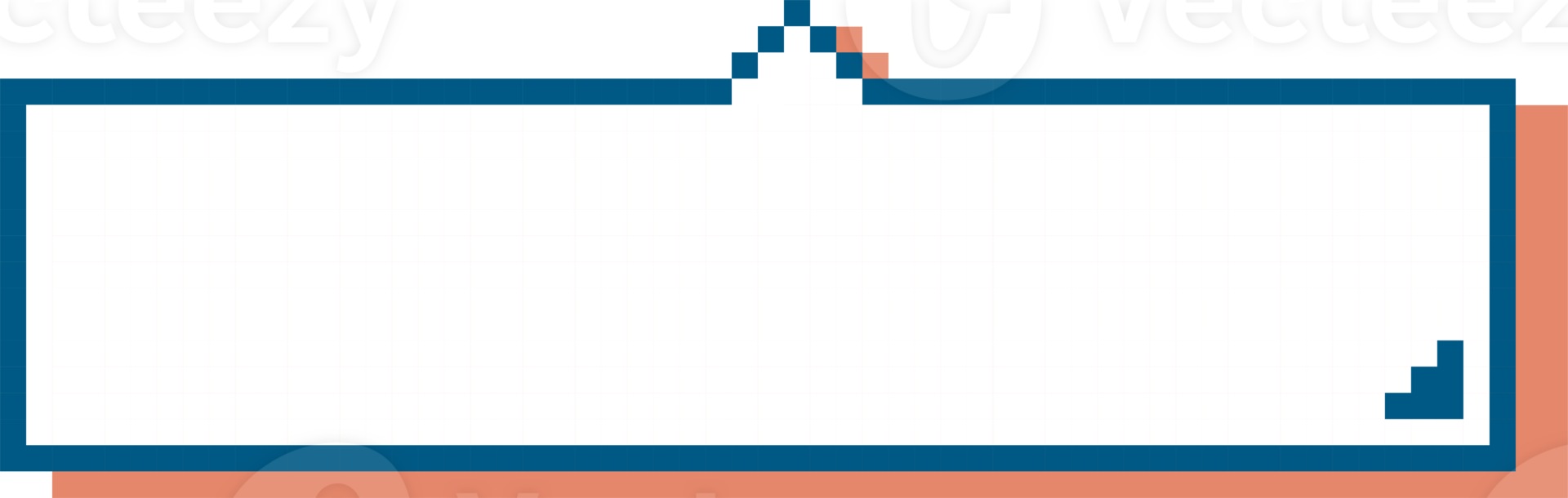 8bit retro game pixel speech bubble balloon icon sticker memo keyword planner text box banner png