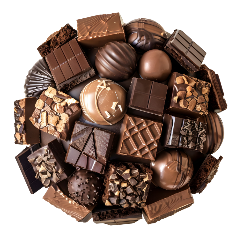 Chocolate cake globe for World Chocolate Day png