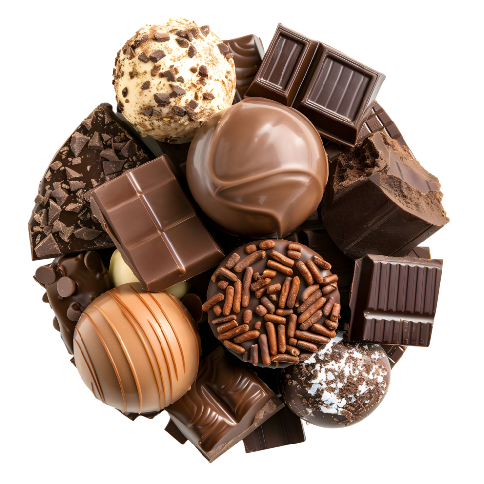 Chocolate cake globe for World Chocolate Day png