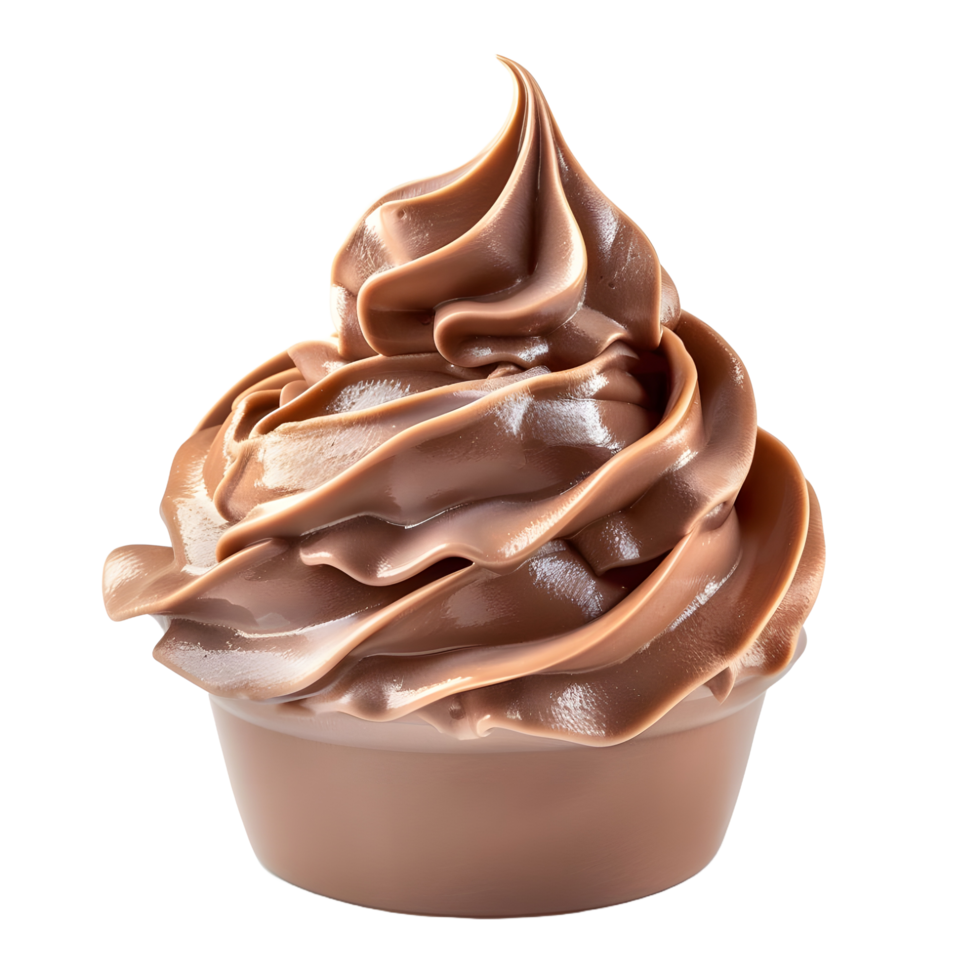 chocolate whipped cream transparent background png