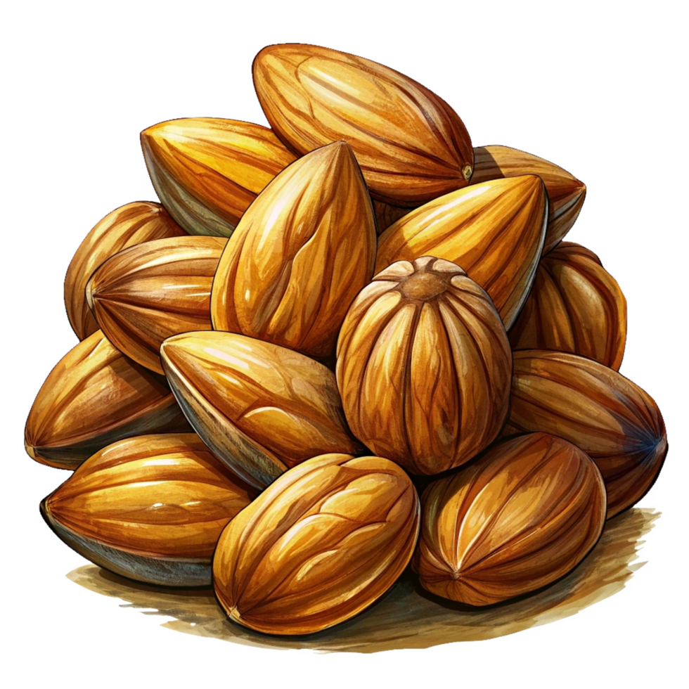 Heap of Almonds Image png