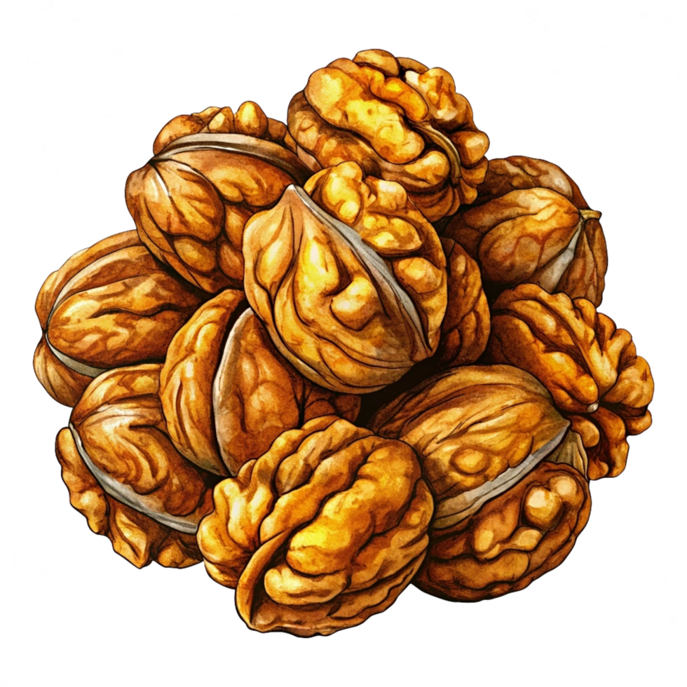 Heap of Walnuts Concept png