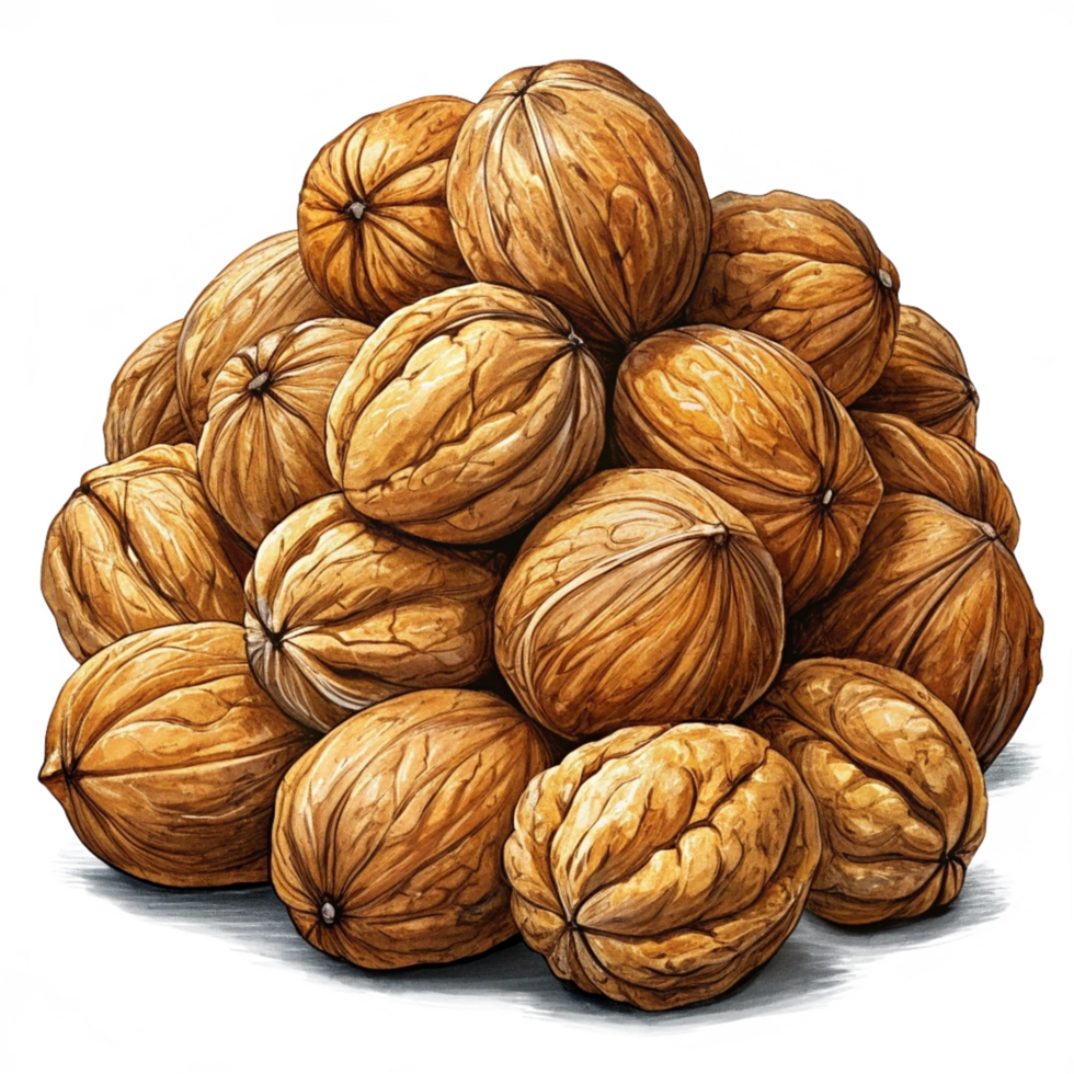 Heap of Walnuts Design png