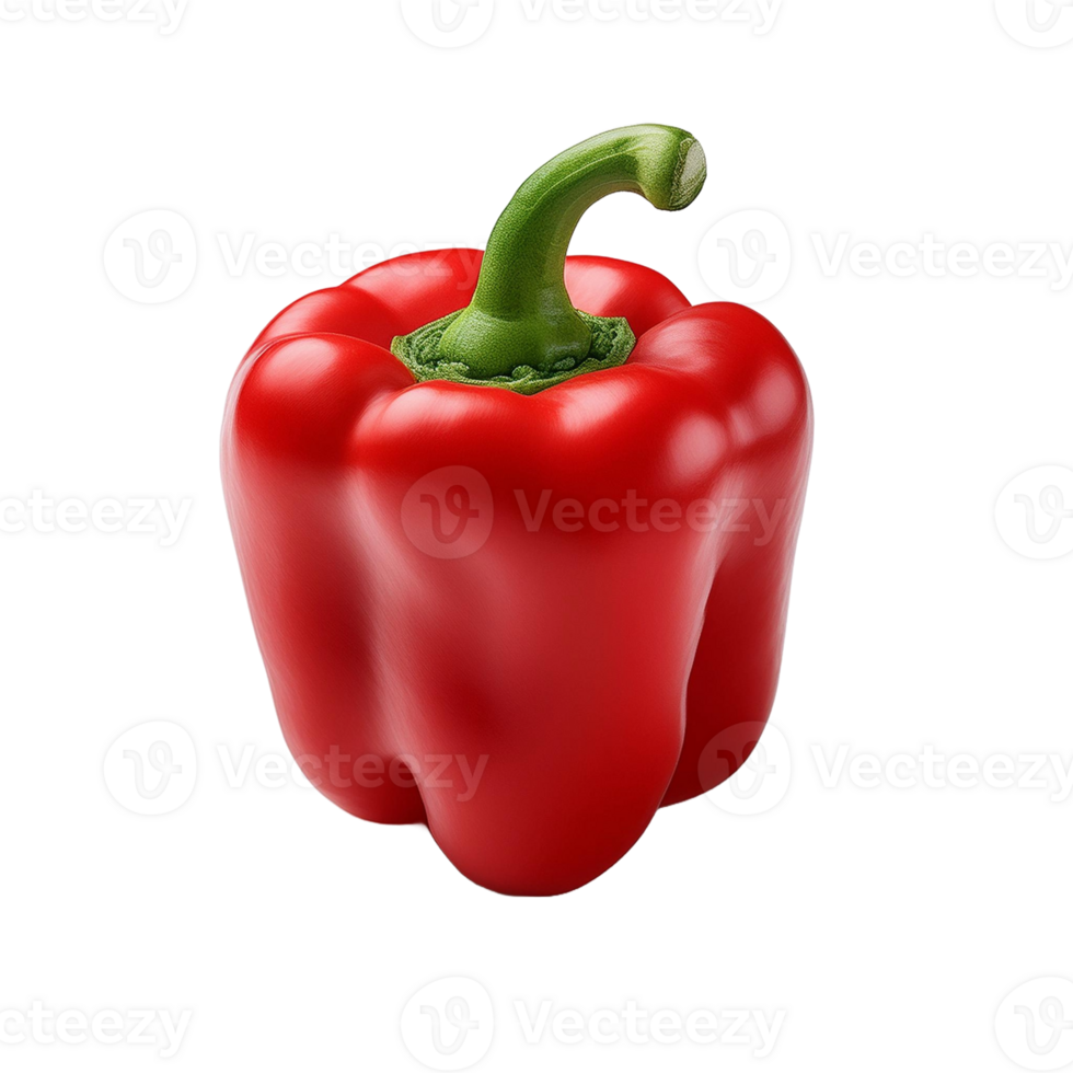 Vegetable Image Without Background Green Red Pepper png