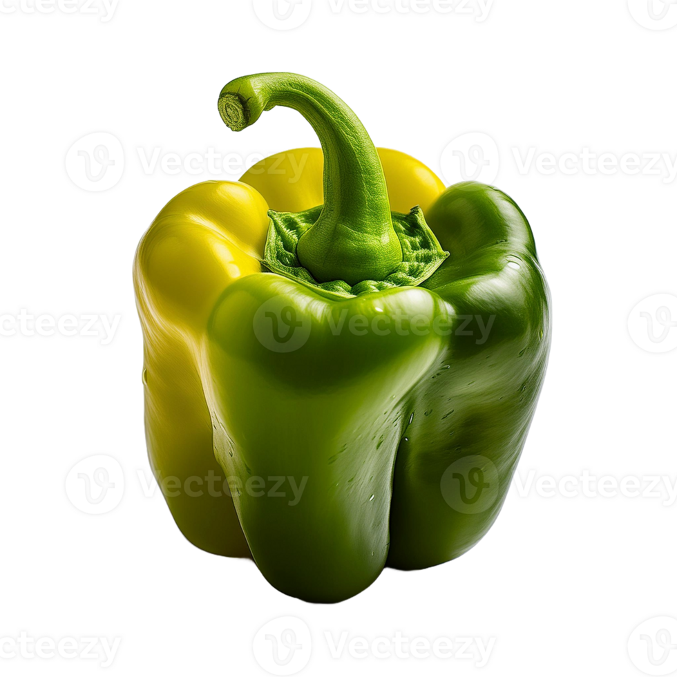 Vegetable Image Without Background Green Red Pepper png