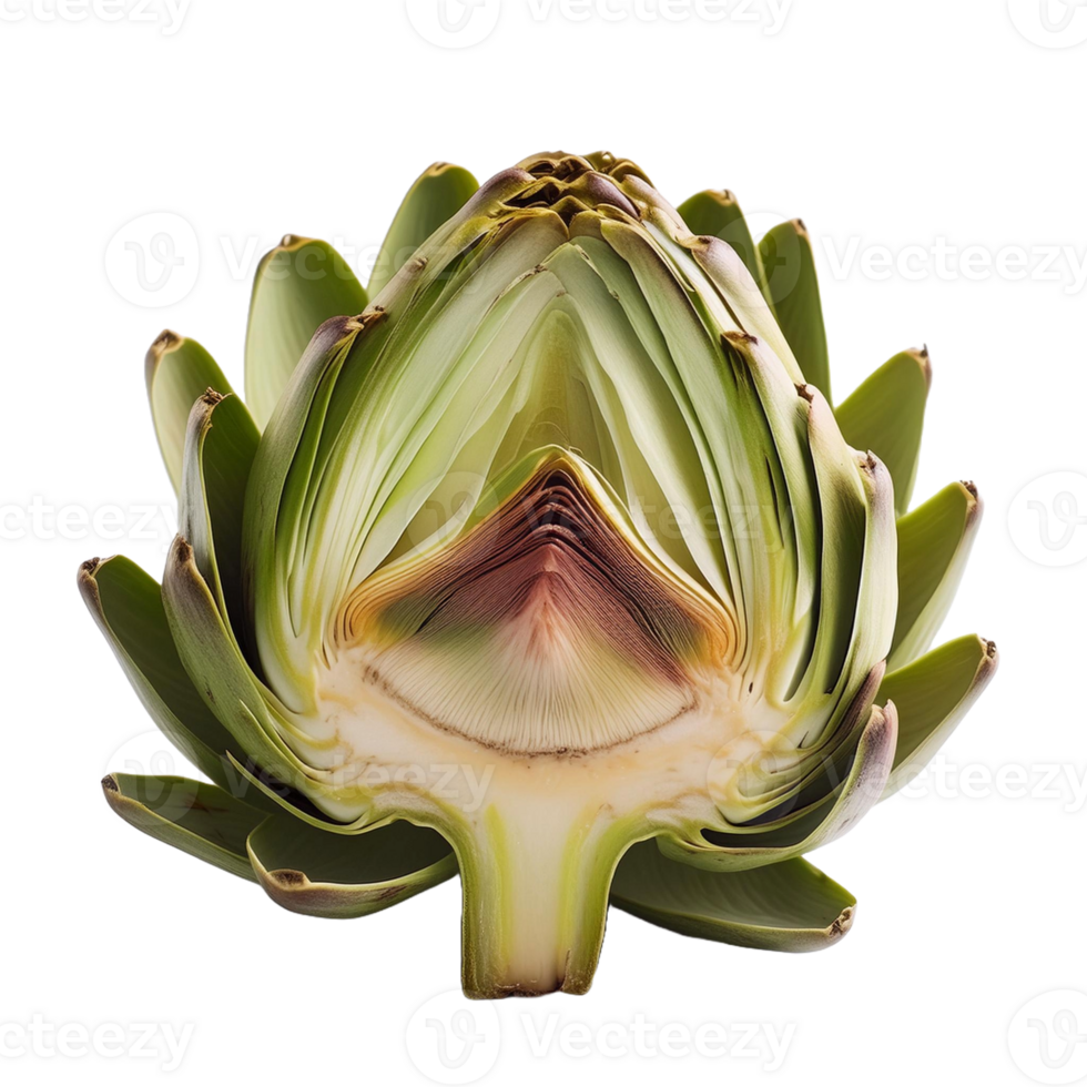 Vegetable Image Without Background Green Artichoke png