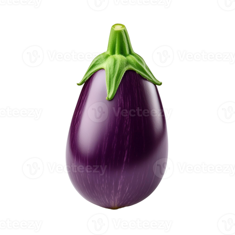 Vegetable Image Without Background Purple Eggplant png