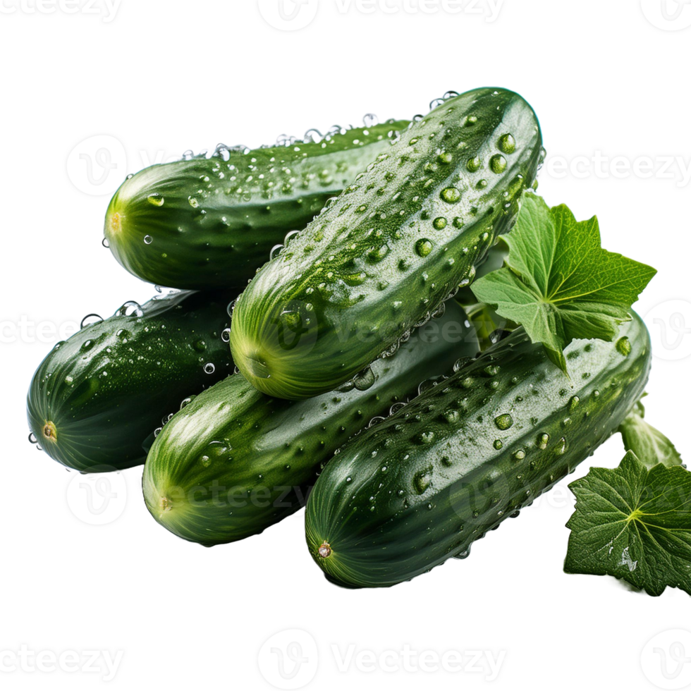 Vegetable Image Without Background Green Cucumber png