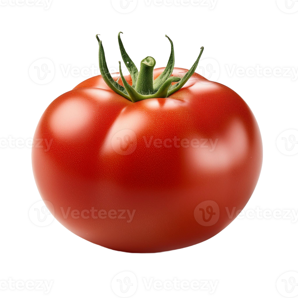 Vegetable Image Without Background Red Tomato png