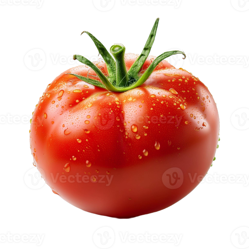 Vegetable Image Without Background Red Tomato png