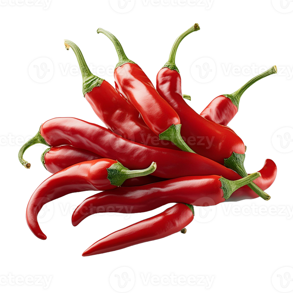 Vegetable Image Without Background Red Chilli Pepper png