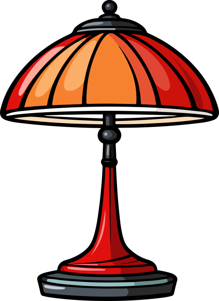 lamp illustration isolated on transparent background. 48096820 PNG