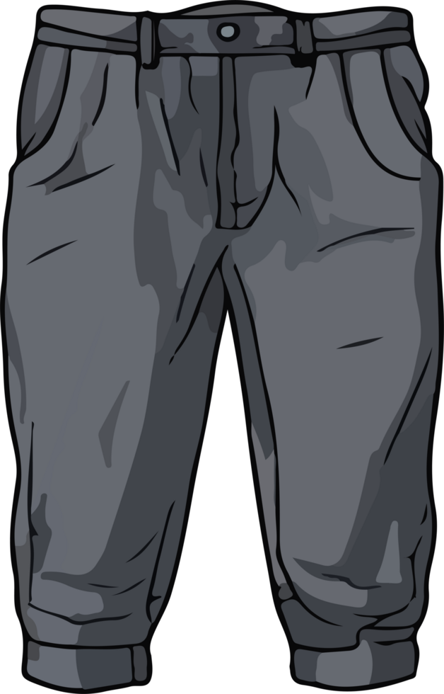 pants illustration isolated on transparent background. png