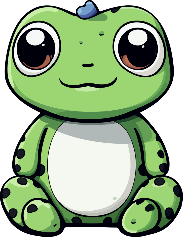 plushie illustration isolated on transparent background. png