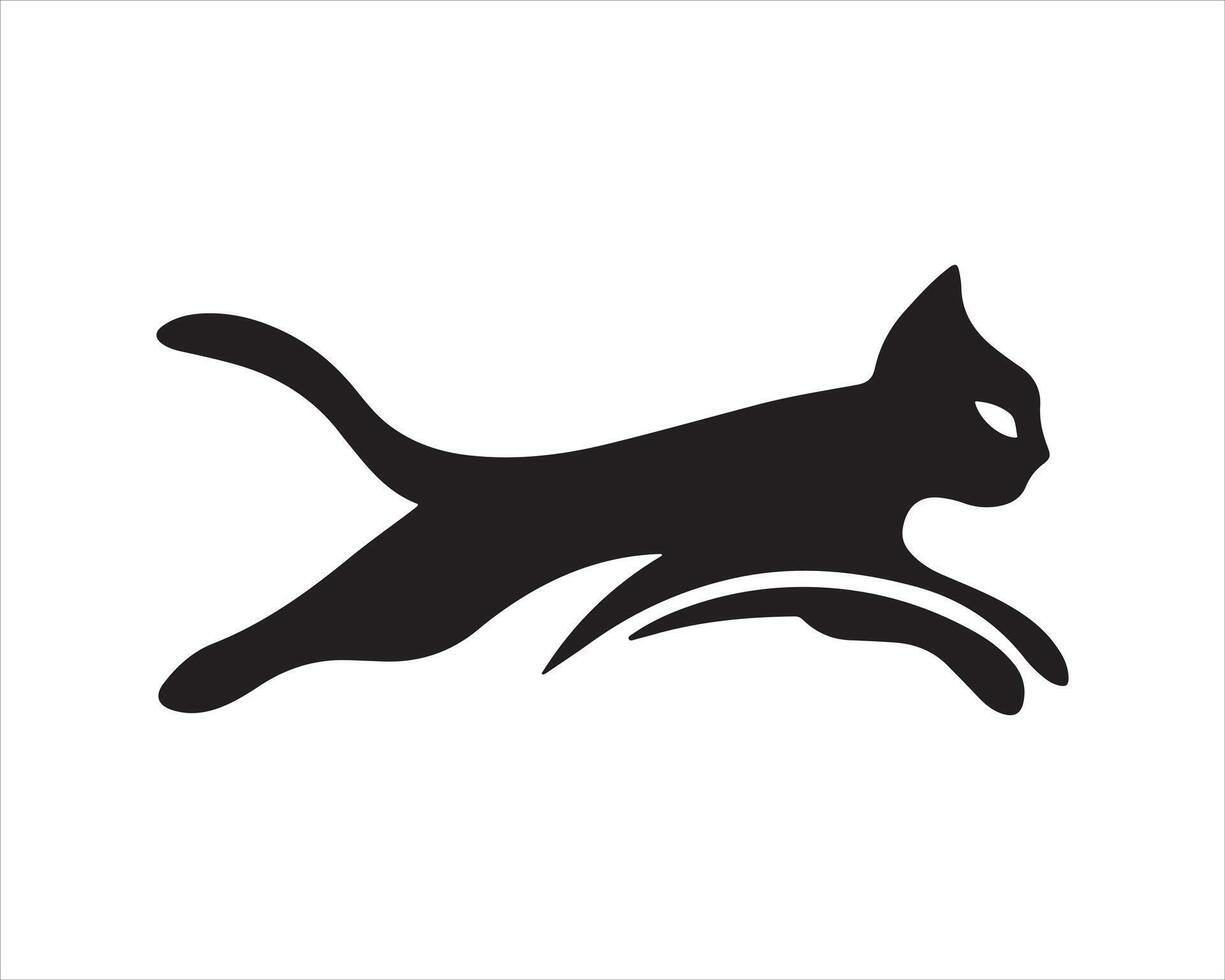 Cat logo design icon symbol illustration vector