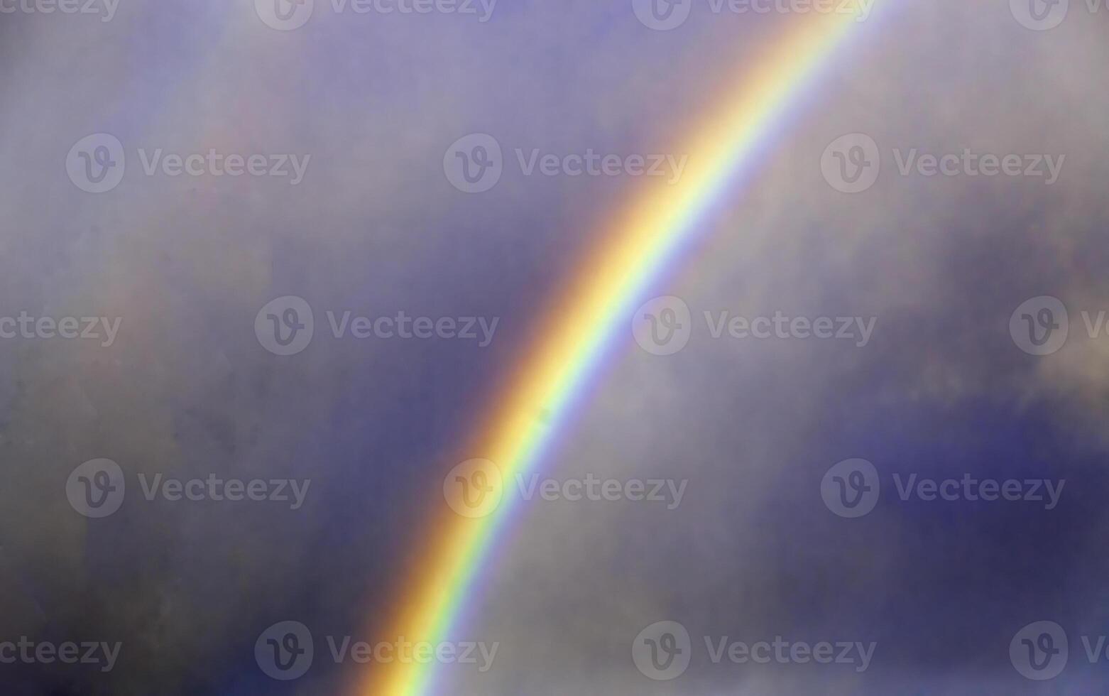 Rainbow on a rainy day photo
