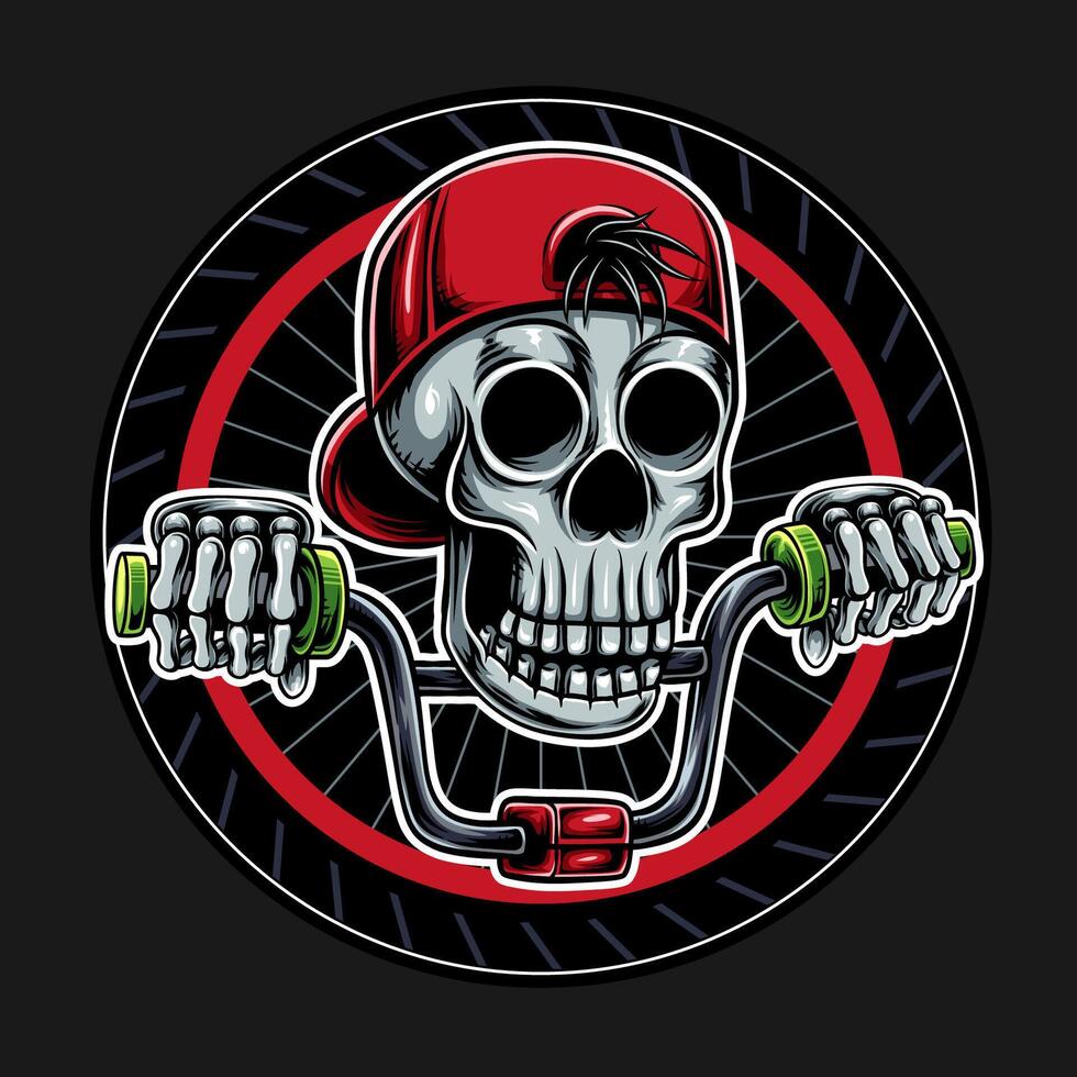 Street BMX Logo illustration vector