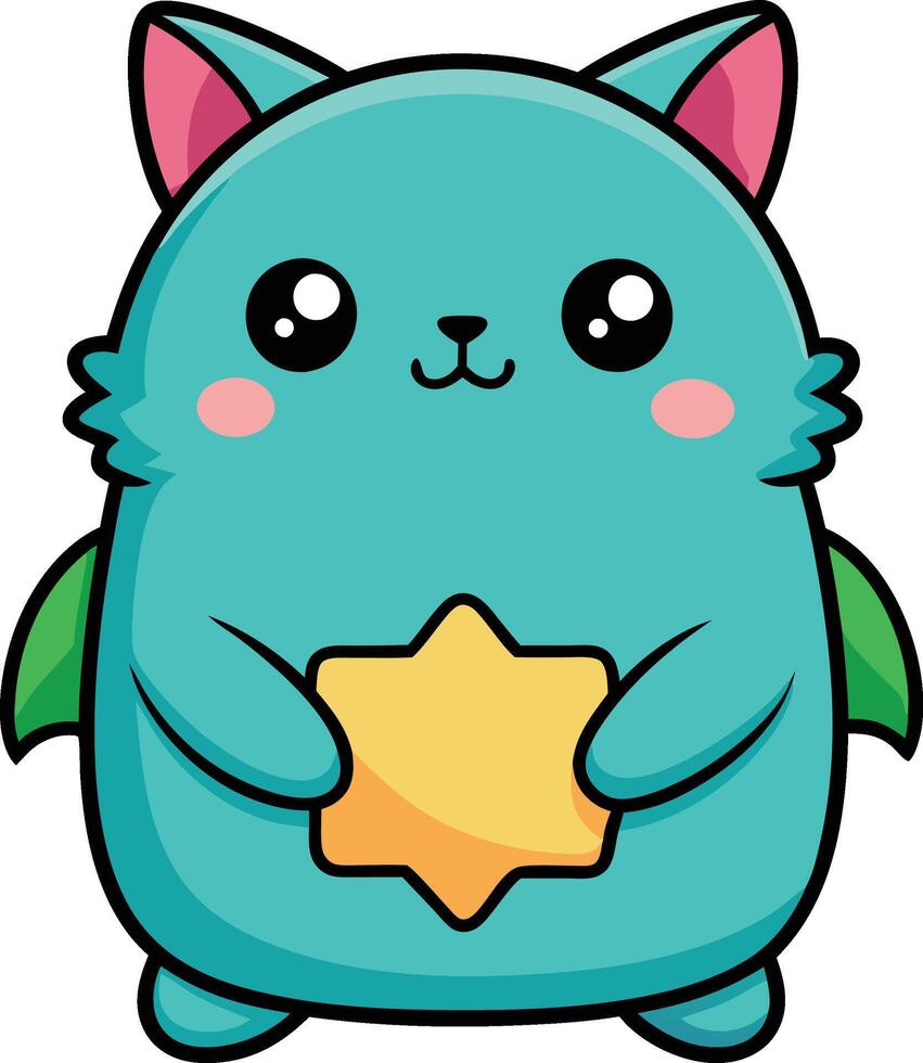 Kawaii illustration Design vector