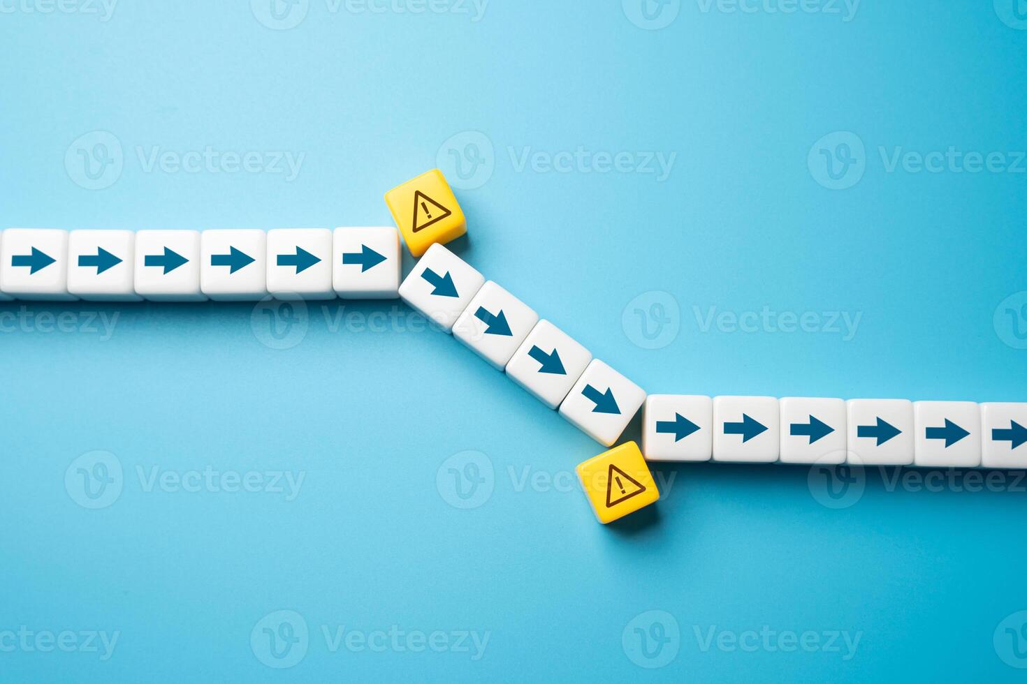 Adjust your course through a system of warnings and forecasts. Adjustment of plans. Reaction to events and dangers. photo