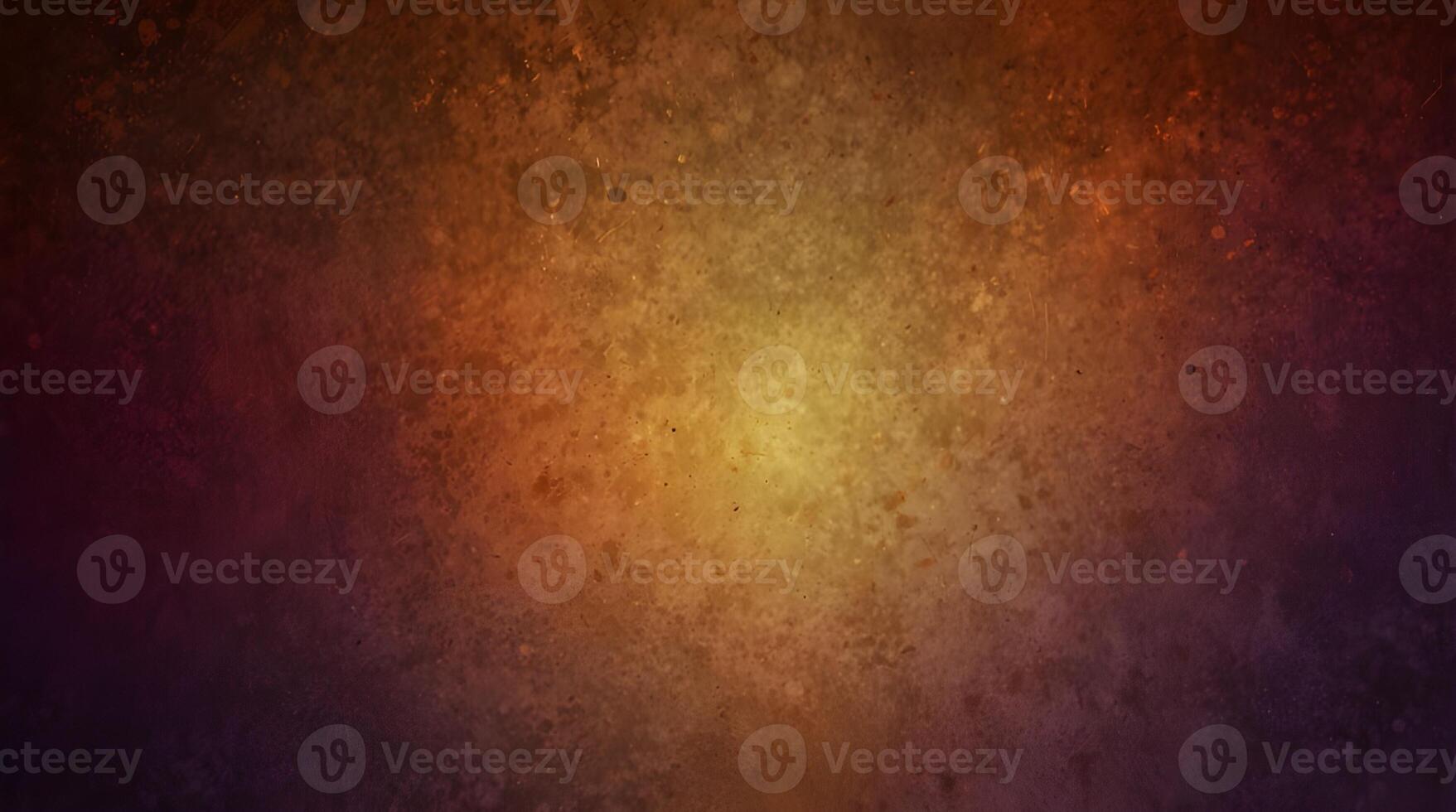 Rich gradient texture with a vintage cherry gold background that allows for design space and shades of dark orange, brown, and purple. Ideal for settings with an autumn theme, Halloween, photo