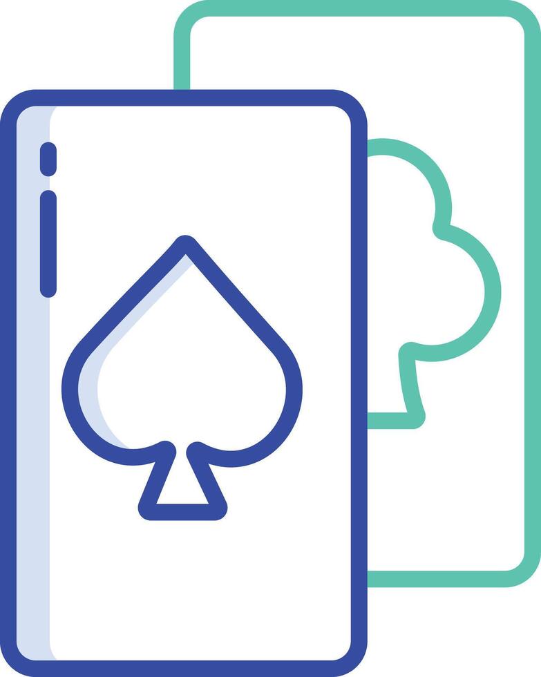 Black Jack outline color illustration vector