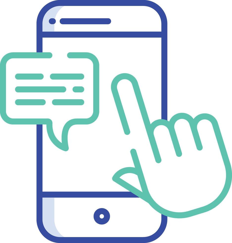 Testing outline color illustration vector
