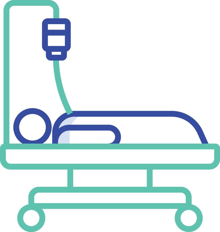 Care outline color illustration vector