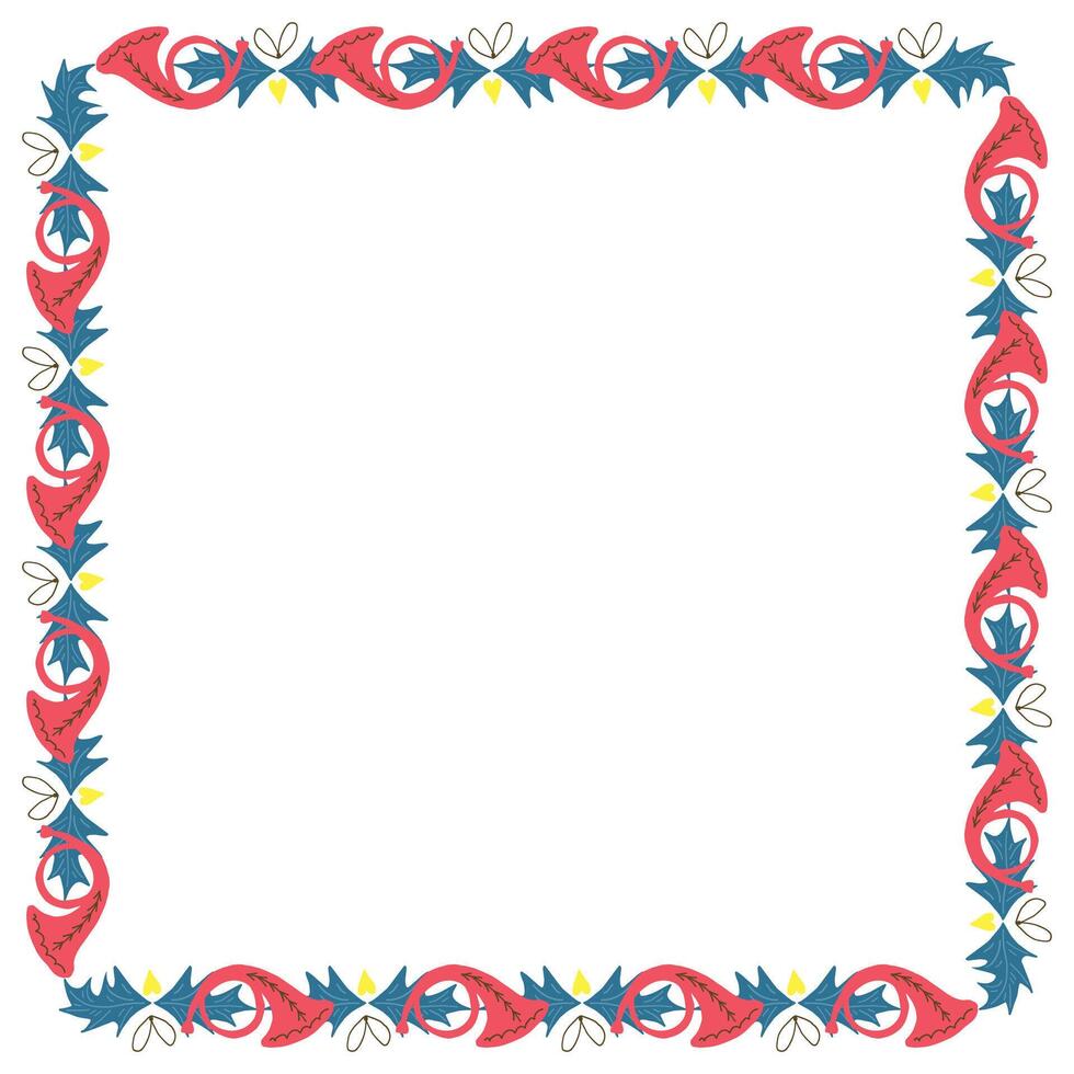 Frame template for christmas season celebration christmas wreath concept vector