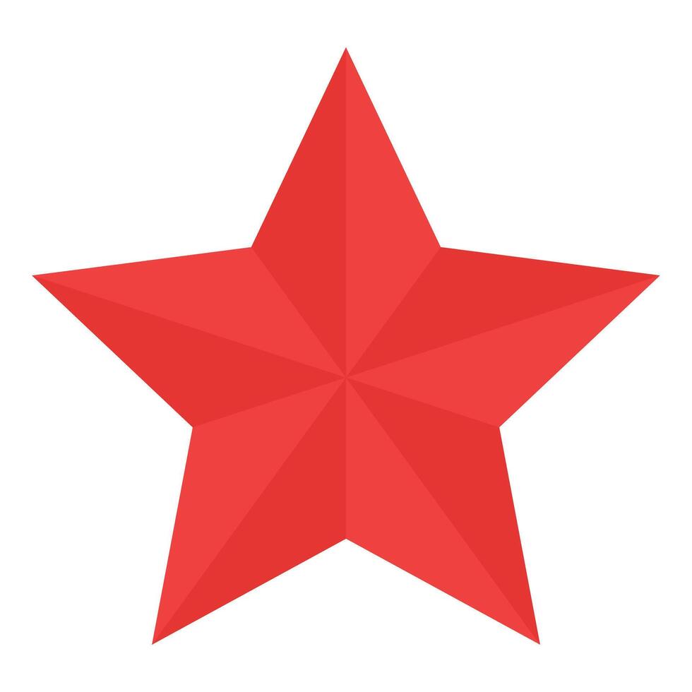 Hand drawn star icon Isolated on white background vector