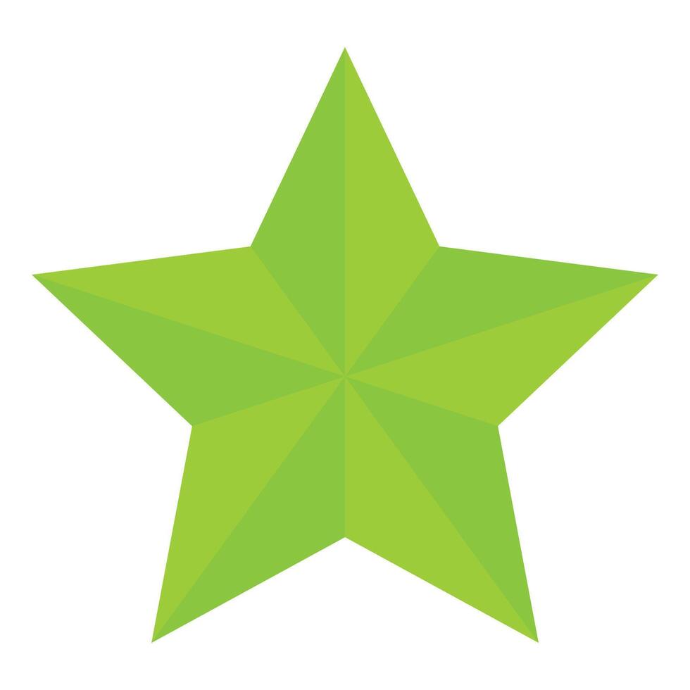 Hand drawn star illustration on a white background vector
