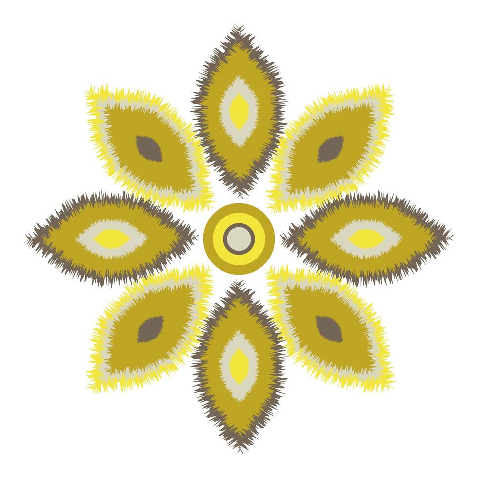 leaves flower green vector