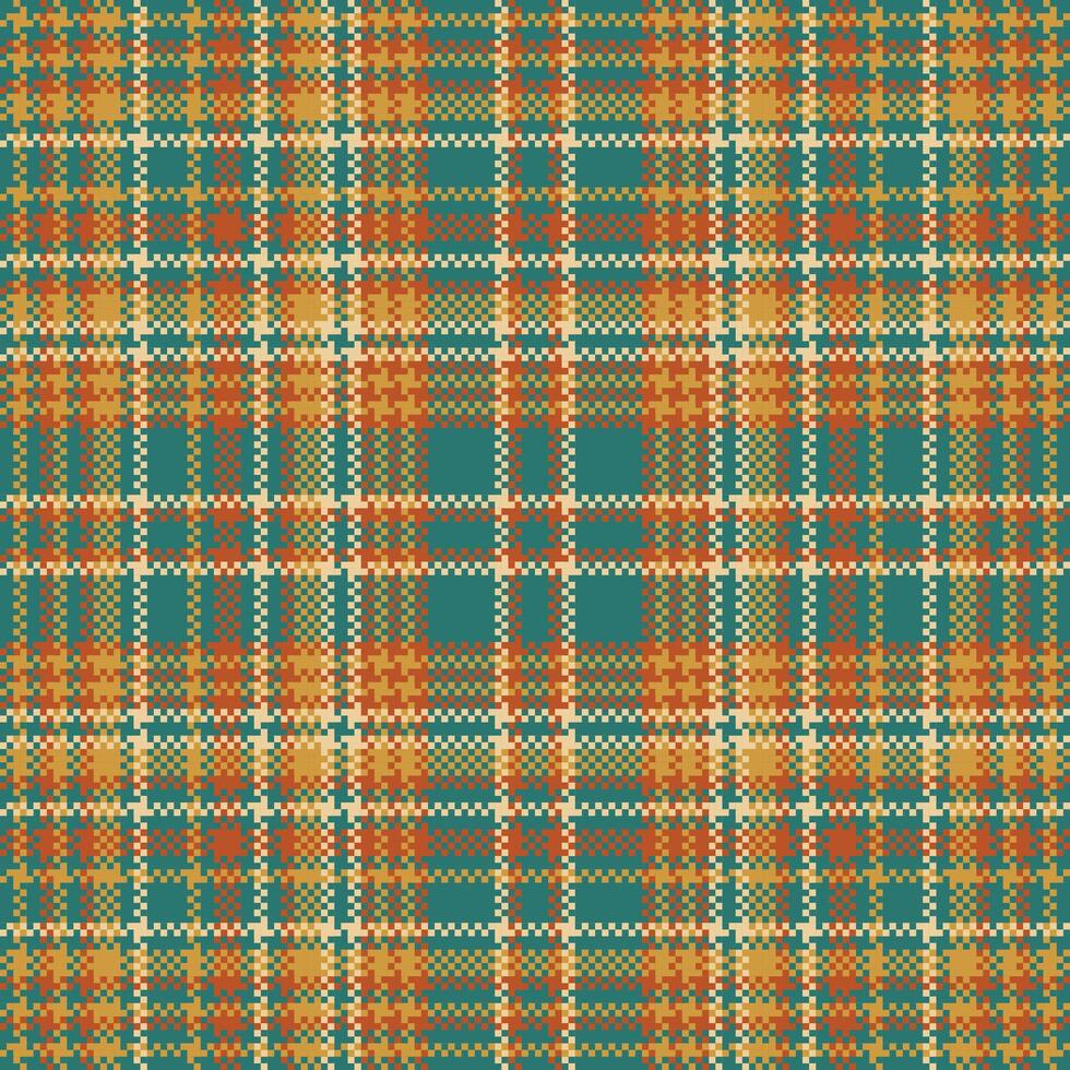 Tartan plaid pattern seamless. Print fabric texture. Check background. vector