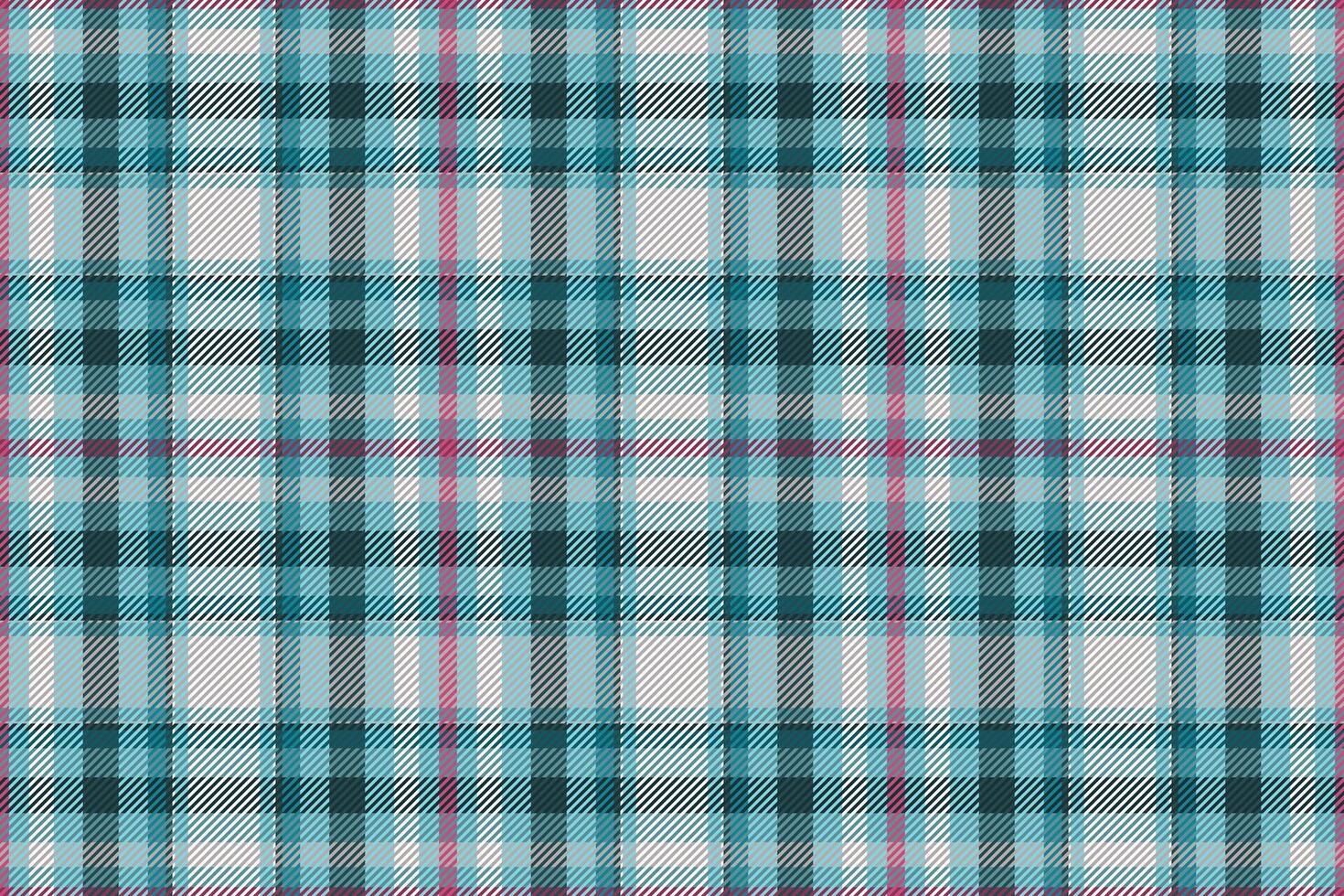 Tartan plaid pattern in blue. Print fabric texture seamless. Check background. vector