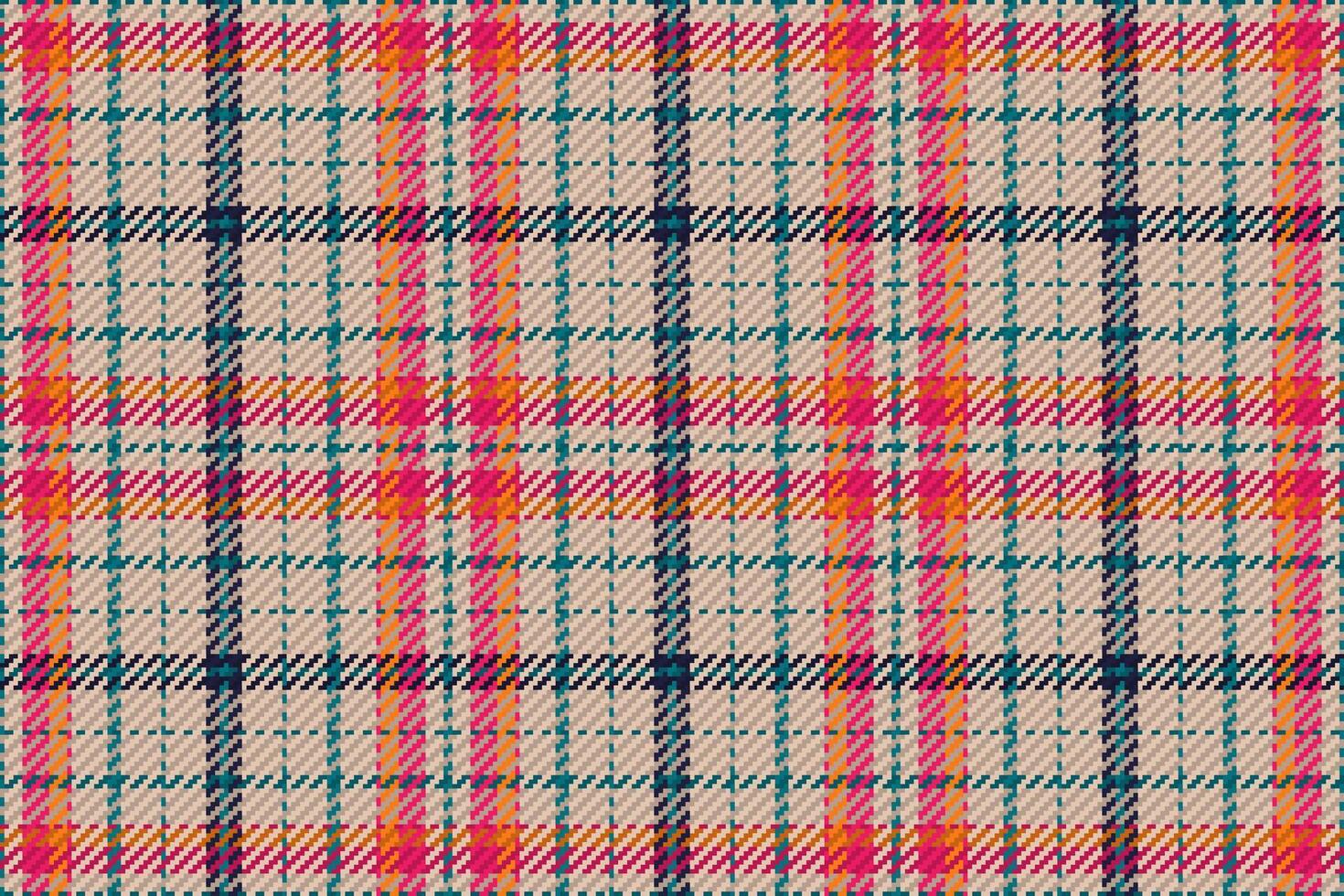Seamless pattern of scottish tartan plaid. Repeatable background with check fabric texture. backdrop striped textile print. vector