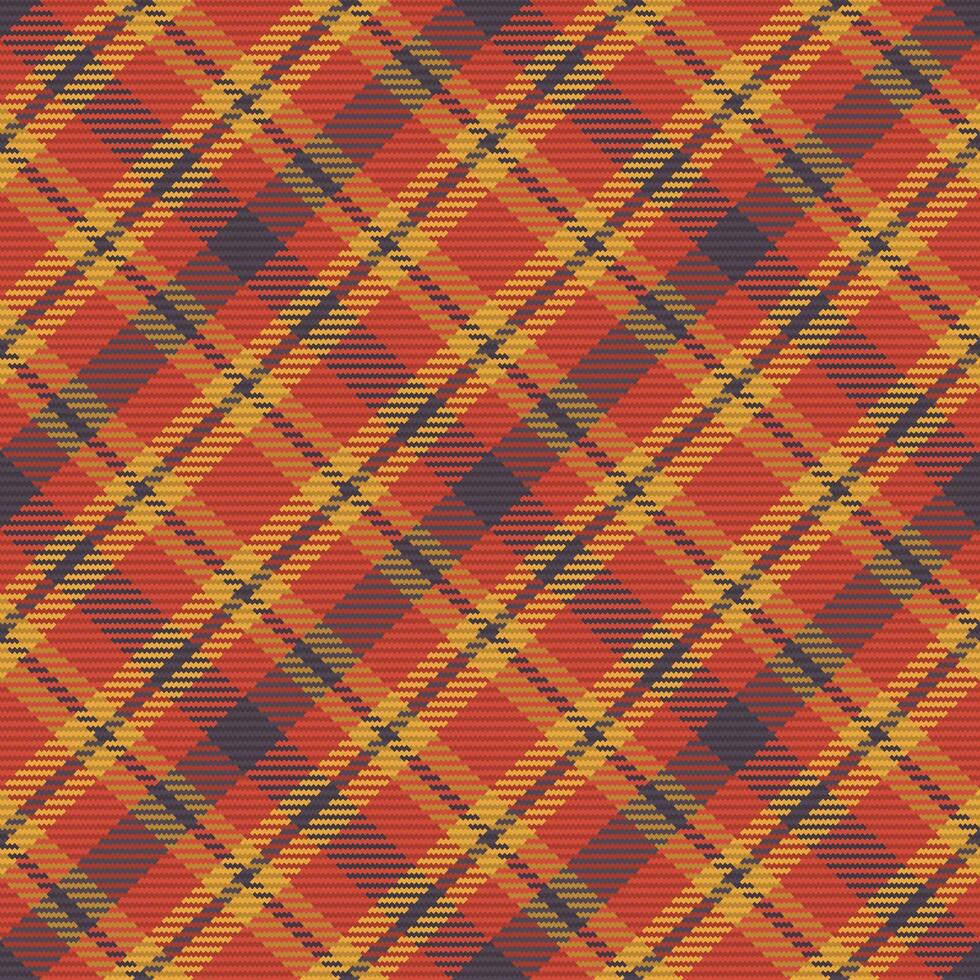 Seamless pattern of scottish tartan plaid. Repeatable background with check fabric texture. backdrop striped textile print. vector