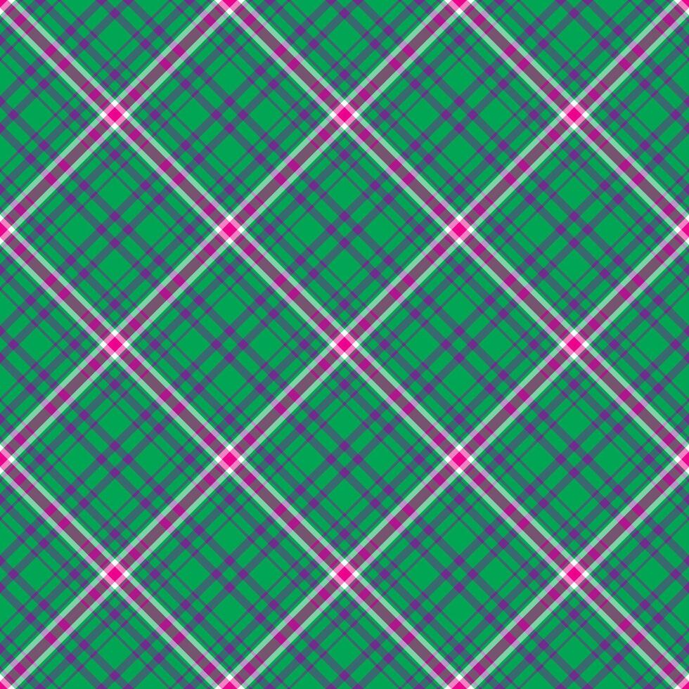Plaid seamless pattern. background of textile ornament. Flat fabric design. vector