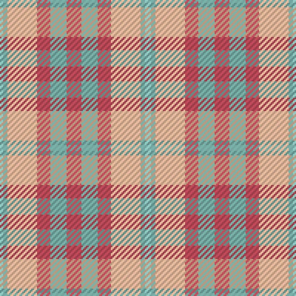 Seamless pattern of scottish tartan plaid. Repeatable background with check fabric texture. backdrop striped textile print. vector