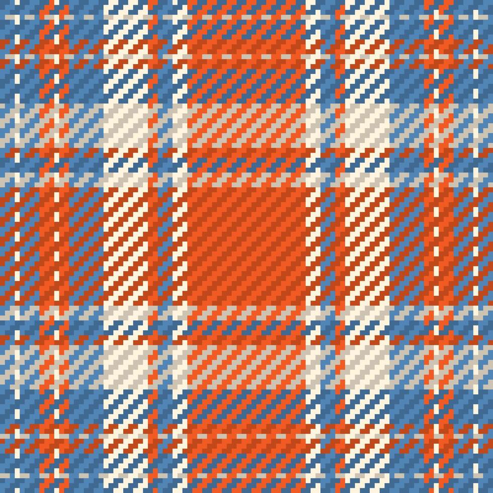 Seamless pattern of scottish tartan plaid. Repeatable background with check fabric texture. backdrop striped textile print. vector